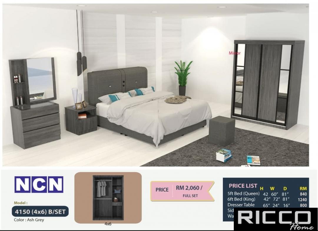 BEDROOM SET 4 X 6
