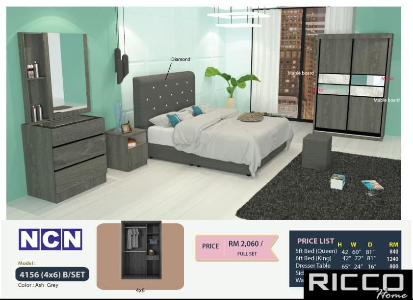 BEDROOM SET 4 X 6