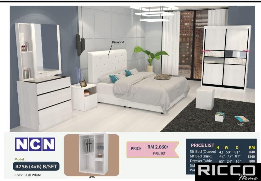 BEDROOM SET 4 X 6